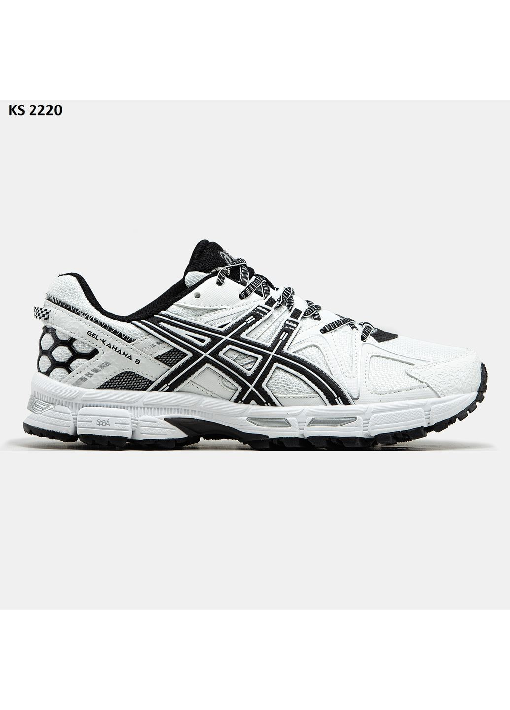 КРОССОВКИ ЖЕНСКИЕ ASICS GEL-KAHANA 8 WHITE АСИКС ГЕЛЬ КАХАНО No Brand белые демисезоны (369388904)