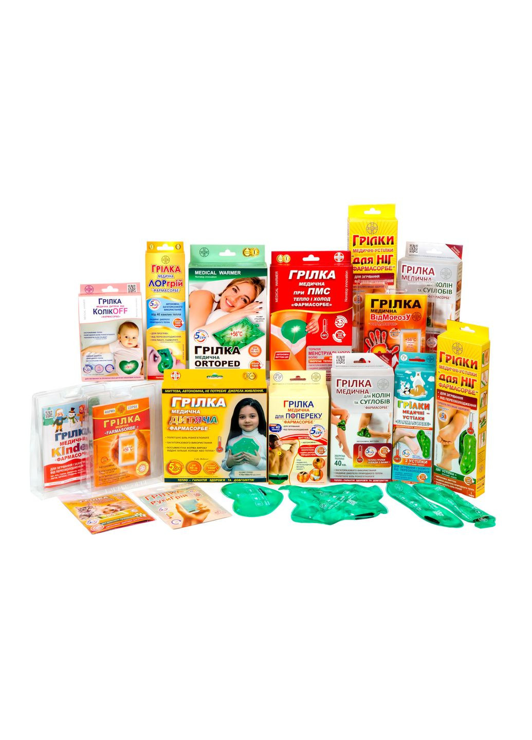 Грелка от колик многоразовая от КоликOFF «FARMASORBE» для новорожденных ФАРМАСОРБЕ (370188442)