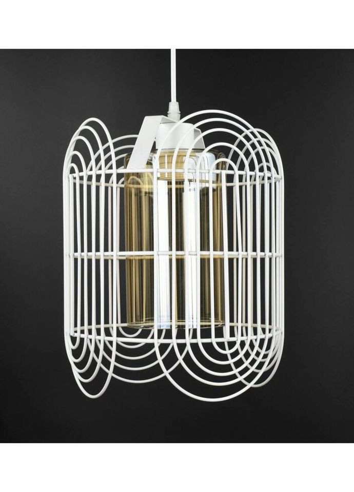 Люстра підвісна LOFT на 1 лампочку 26702 Білий 40-130х25х25 см. Sunnysky (324395960)