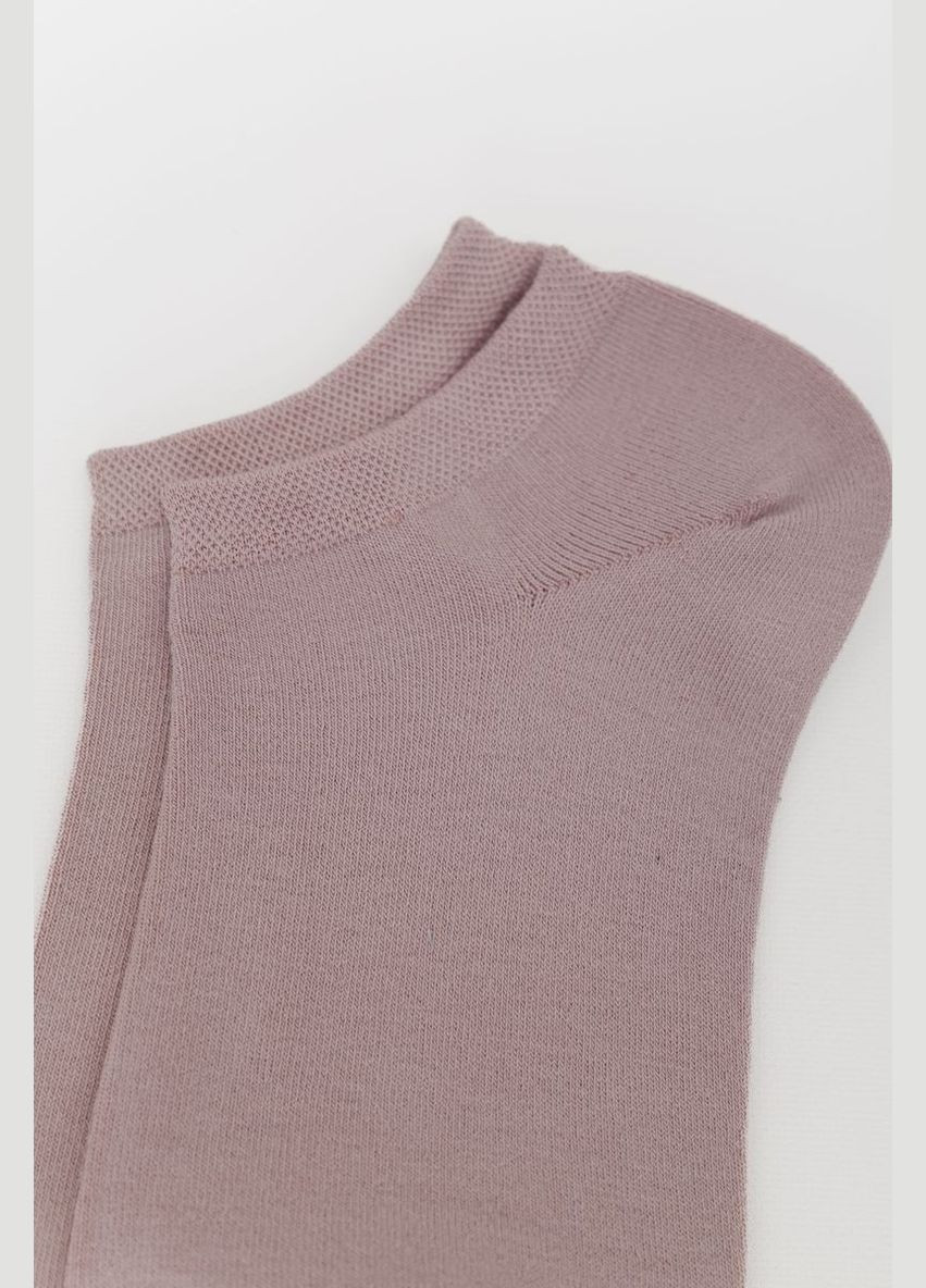 Пудровые носки женские короткие, цвет пудровый, Ласточка (313292558)