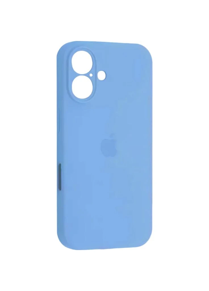 Чохол Silicone Case Camera Protect для Apple iPhone 16 Cornflower AA [117038] No Brand (400884710)