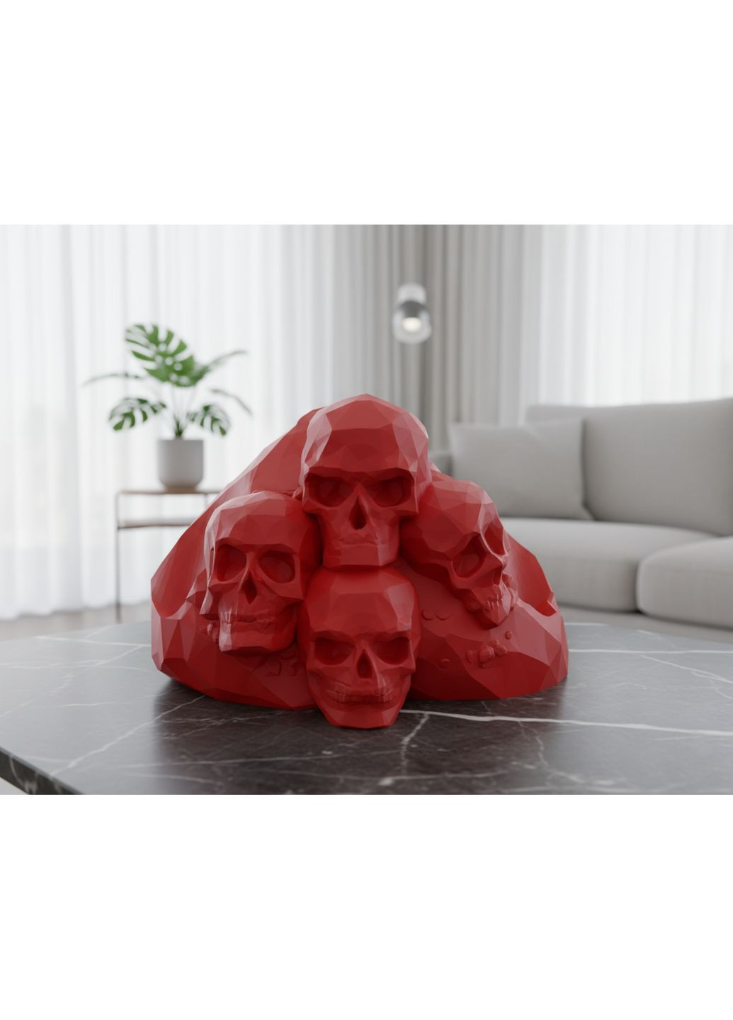 Держатель "Курган Черепов" для DualSense (Dark Souls/Elden Ring Style) No Brand (369156831)