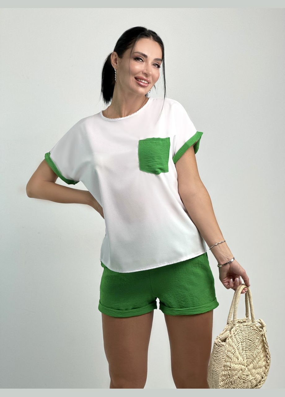 Стильний костюм із шортами Fashion Girl (301064959)