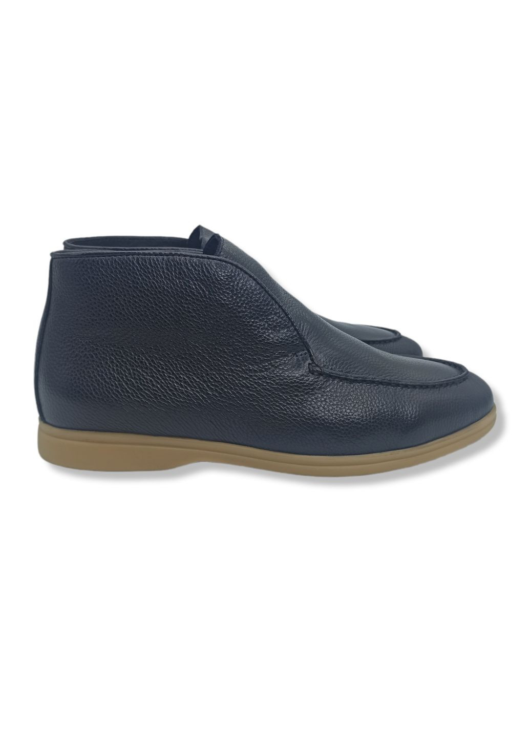 Черные осенние ботинки (р) кожа 0-2-2-am-7033r-1-1 Arees Meniwa