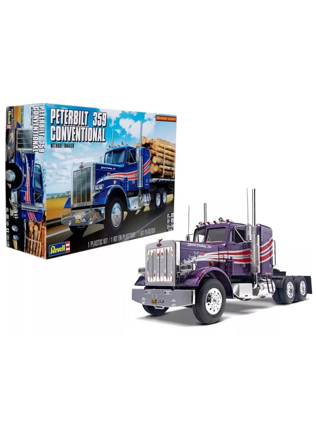 Сборная модель Грузовой тягач Peterbilt 359 уровень 4 масштаб 1:25 (RVL11506) Revell _11506 (315402970)