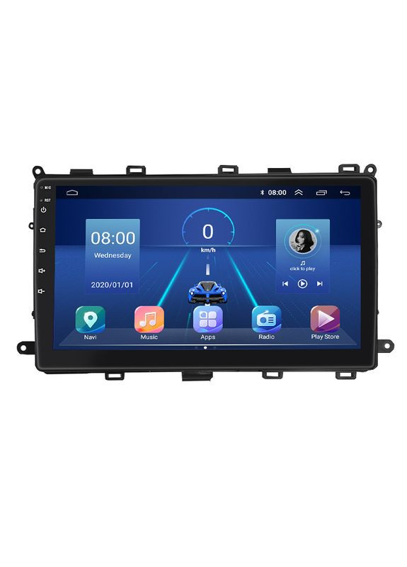 Штатна магнітола для Toyota Corolla XI (E160, E170) ver 2 2017-2019г 9" 2/32Gb 4G Wi-Fi GPS Top 3шт Lesko (336194438)