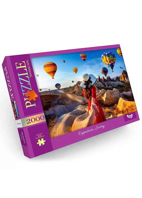 Пазл "Каппадокія, Туреччина" C2000-01-03, 2000 ел. Danko Toys (305848619)