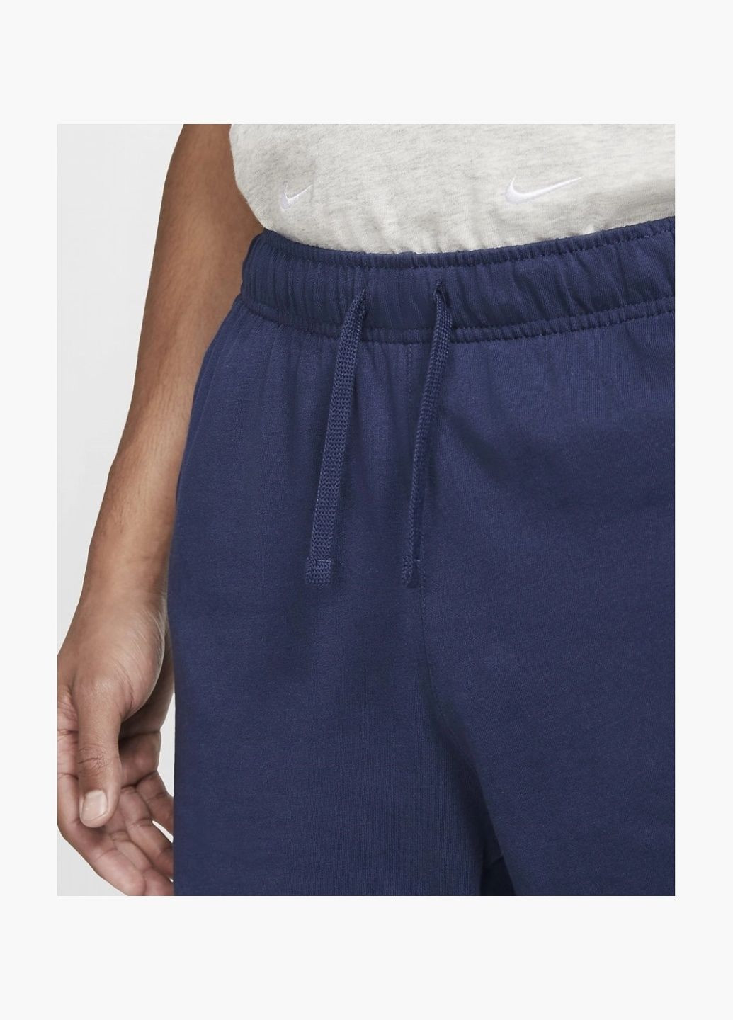 Шорти чоловічі M Nsw Club Short Jsy Blue BV2772-410 Nike (332610520)