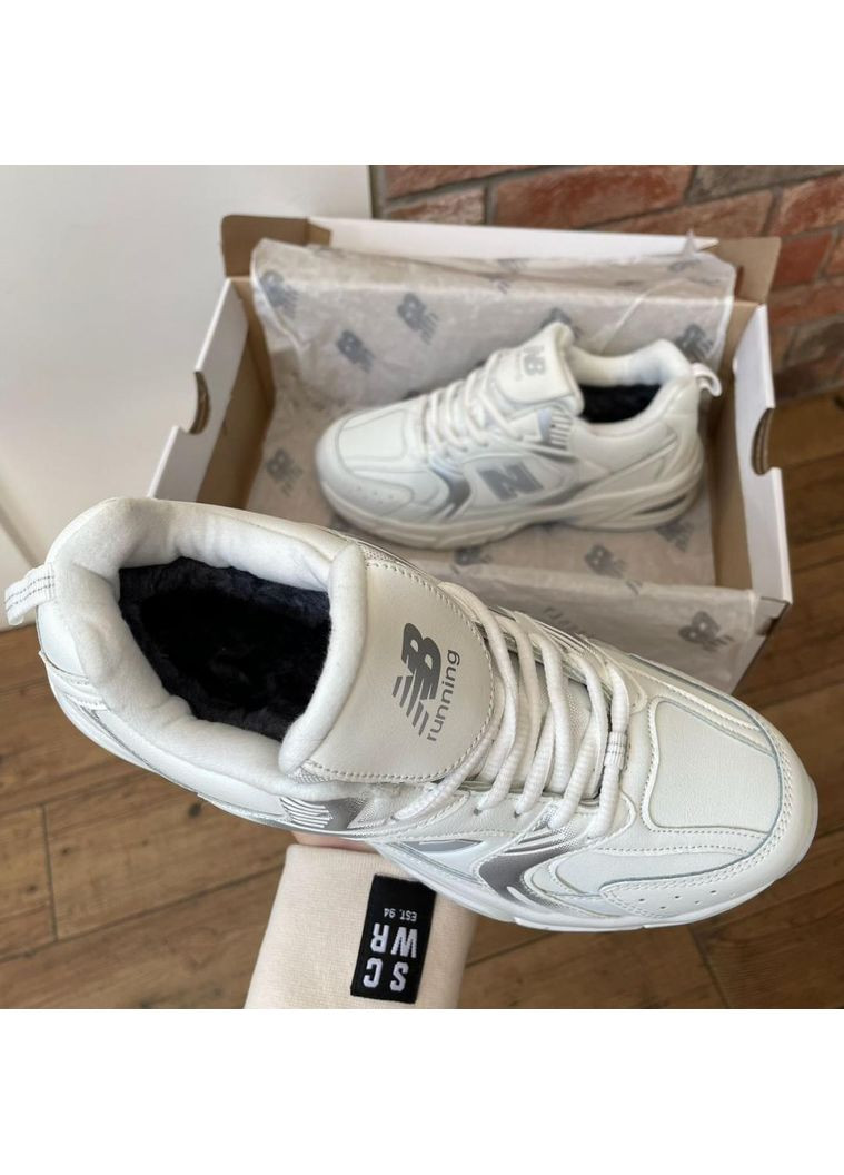 КРОСІВКИ ЖІНОЧІ NEW BALANCE 530 WHITE LEATHER НЬЮ БЕЛАНС 530 No Brand білі зими (367114993)