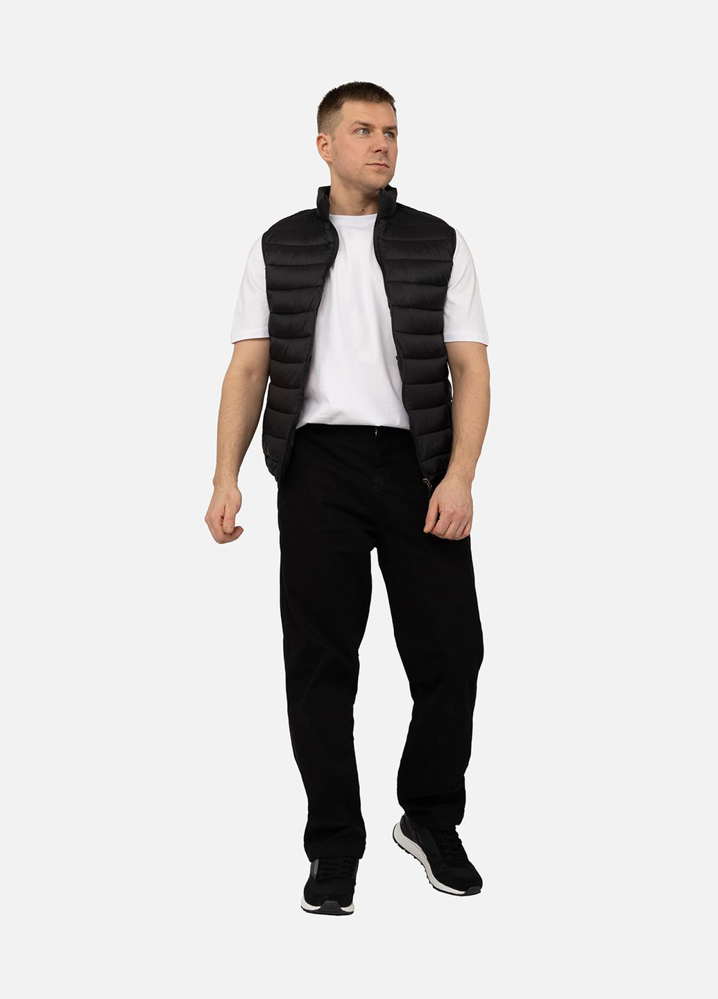 Жилет утеплений чоловічий колір чорний ЦБ-00266821 EFKS (316679337)