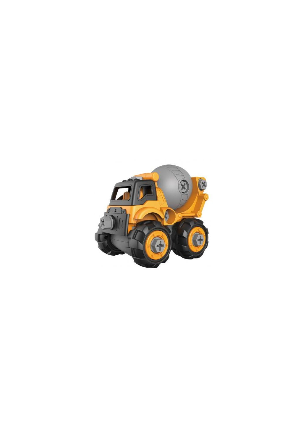 Конструктор Будівельна техніка - бетономішалка (MT8908) Microlab Toys Строительная техника - бетономешалка (366522771)