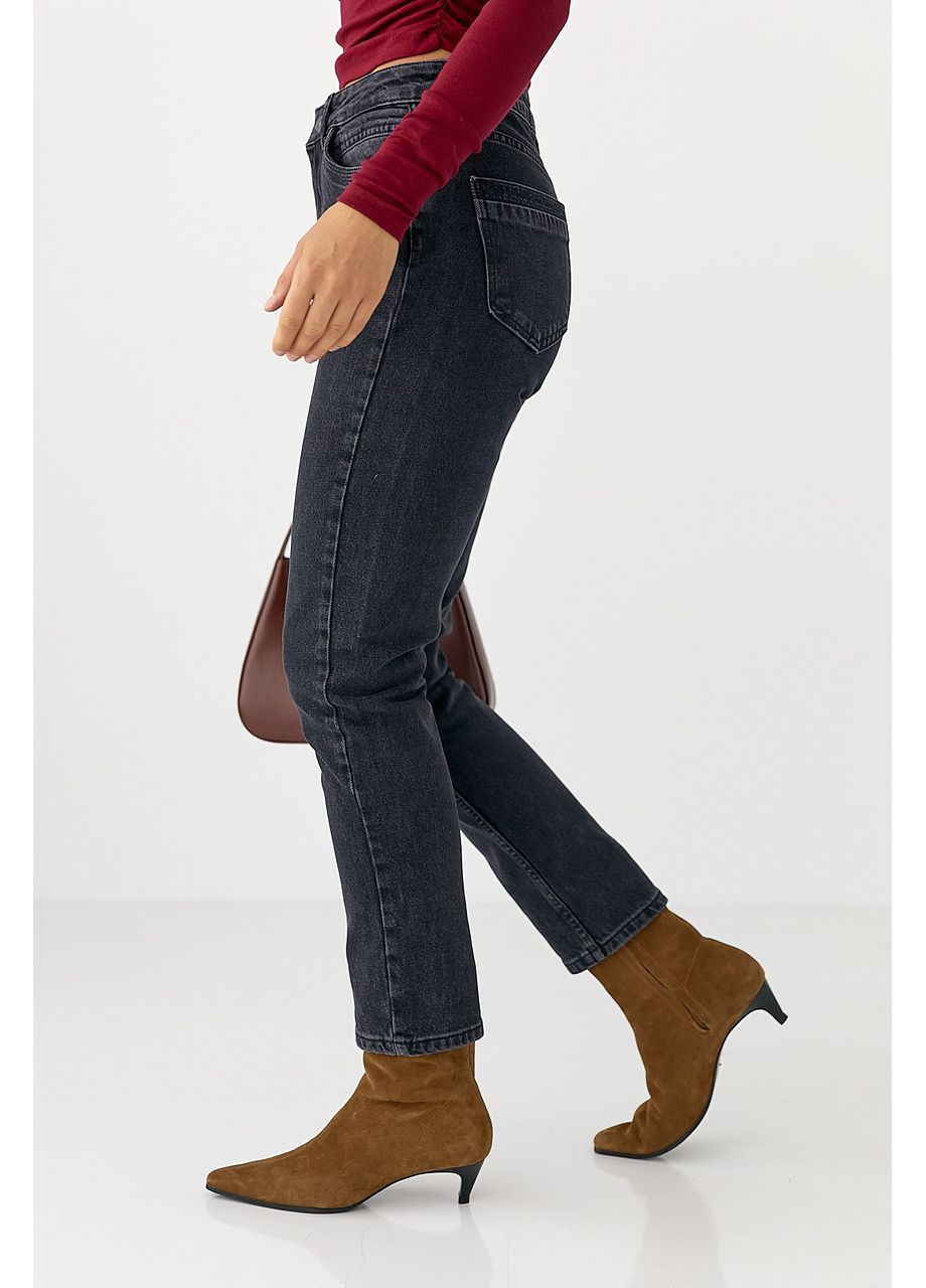 Женские джинсы Mom Fit Lurex - (362115976)