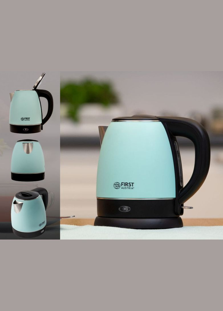 Електрочайник-термос з подвійними стінками 1.2 л (FA-5407-3-GN) First Austria (334004732)