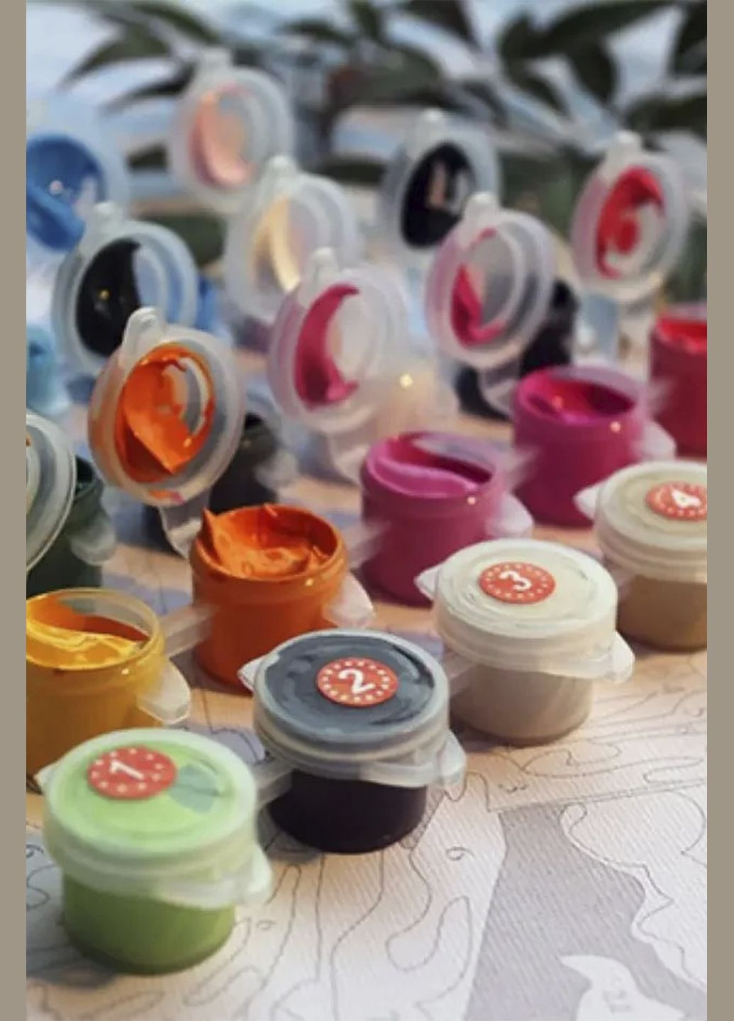 Картина за номерами: Дачний букет, 30*40 см. колір різнокольоровий CB-00263660 Brushme (319102105)