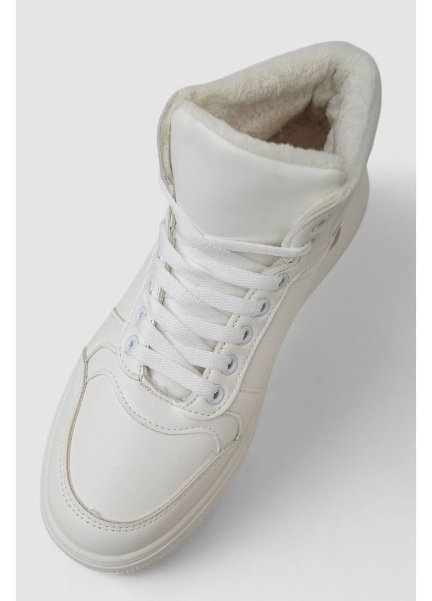 Білі Осінні кросівки чоловічі зимові на хутрі Ager 248RAJ06