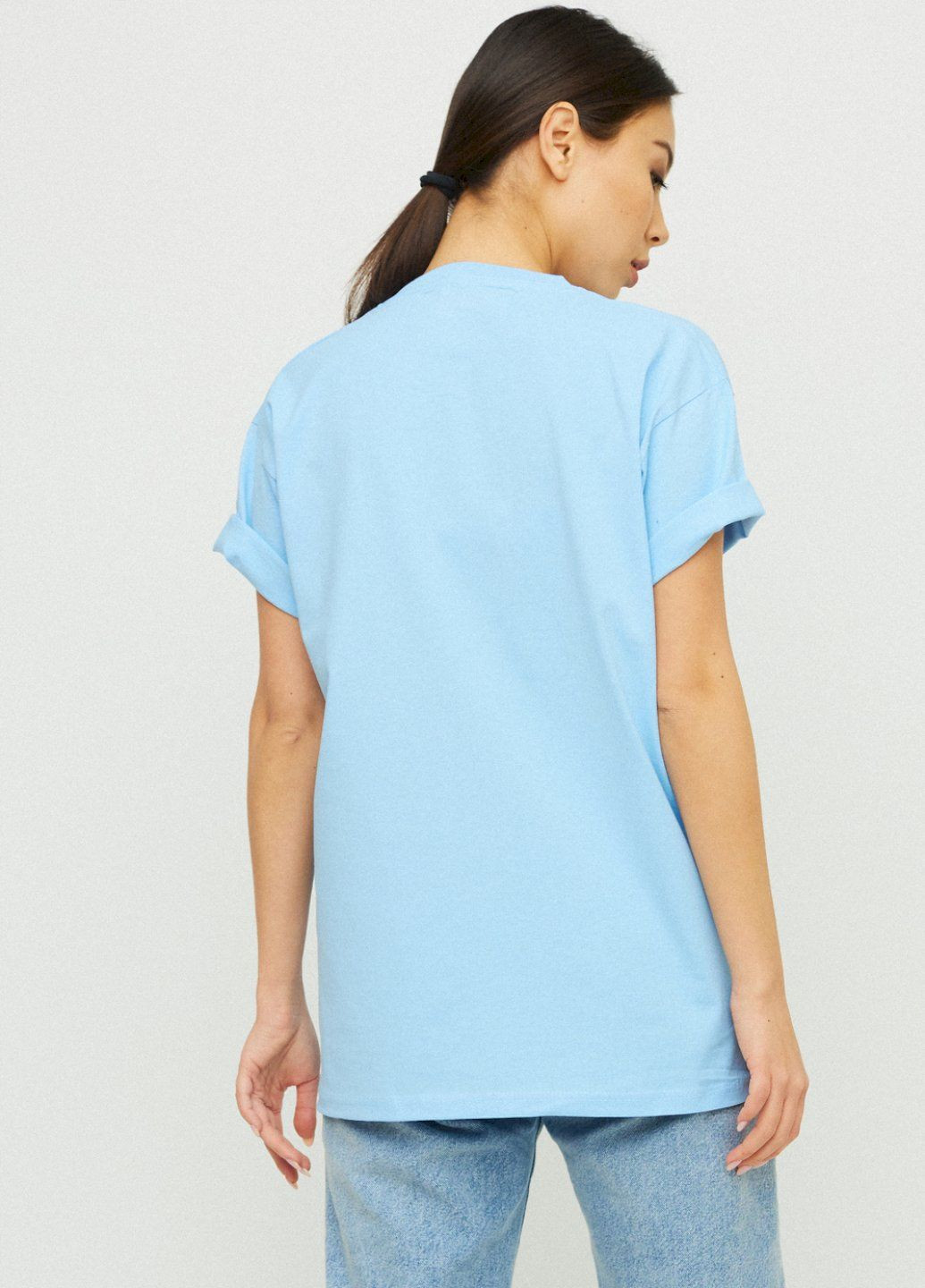 Футболка Oversize / air print / YAPPI - (325222417)