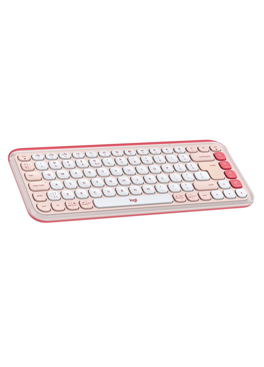 Клавiатура бездротова Pop Icon Keys Rose (920-013073) Logitech (336957278)