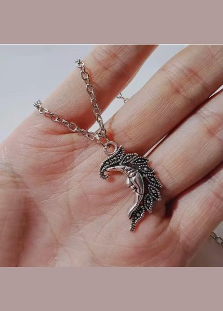 Подвеска кулон Луна с солнцем луна Амулет талисман No Brand (336947922)