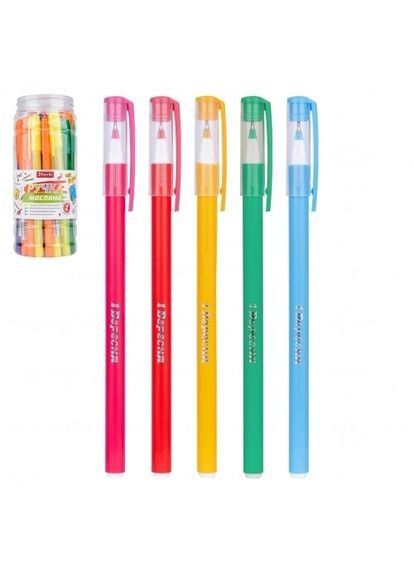 Ручка масляная "1441", 0.6 мм, синяя 1 Вересня (342415891)