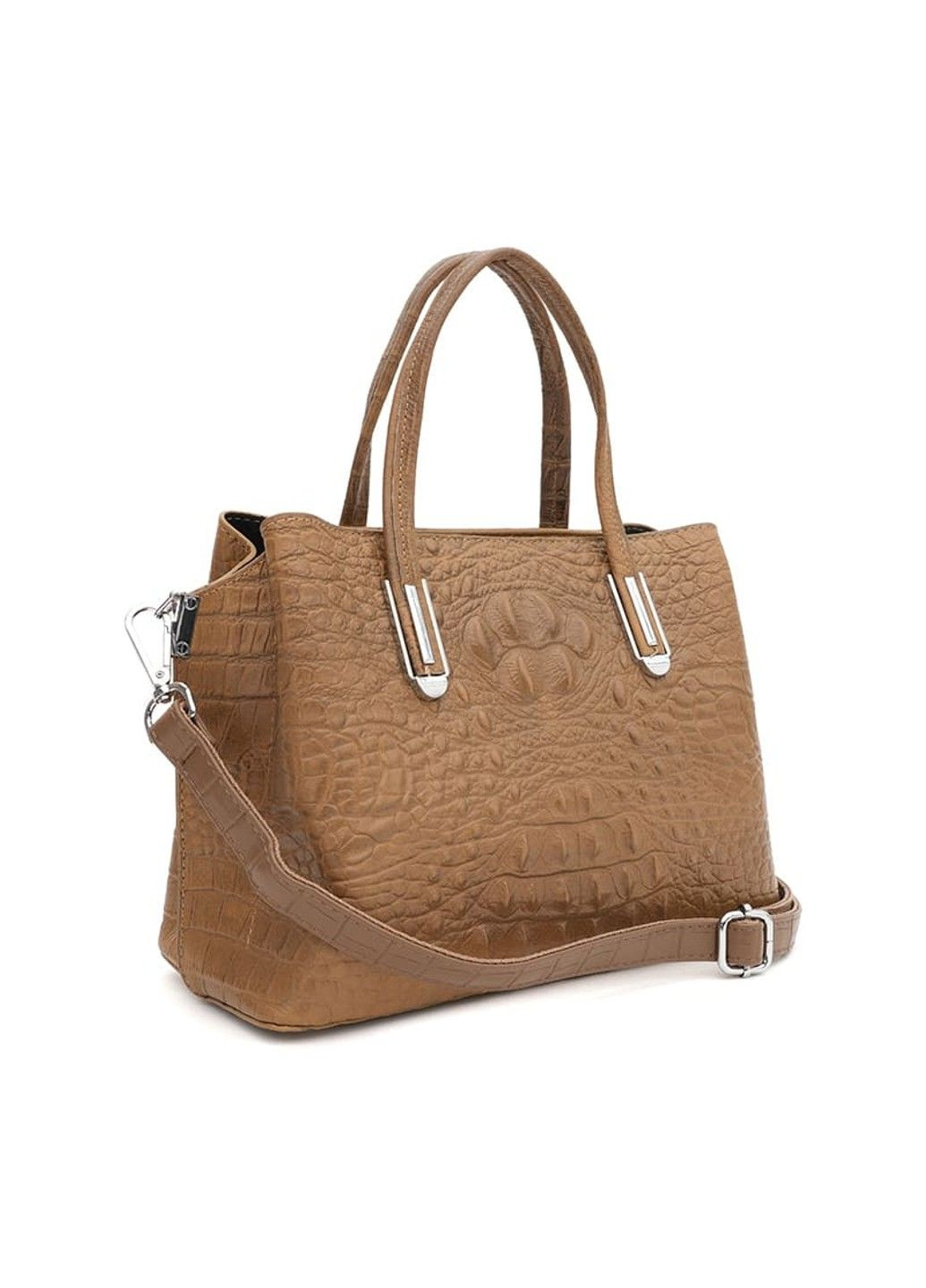 Жіноча шкіряна сумка K1586br-brown Ricco Grande (315688296)