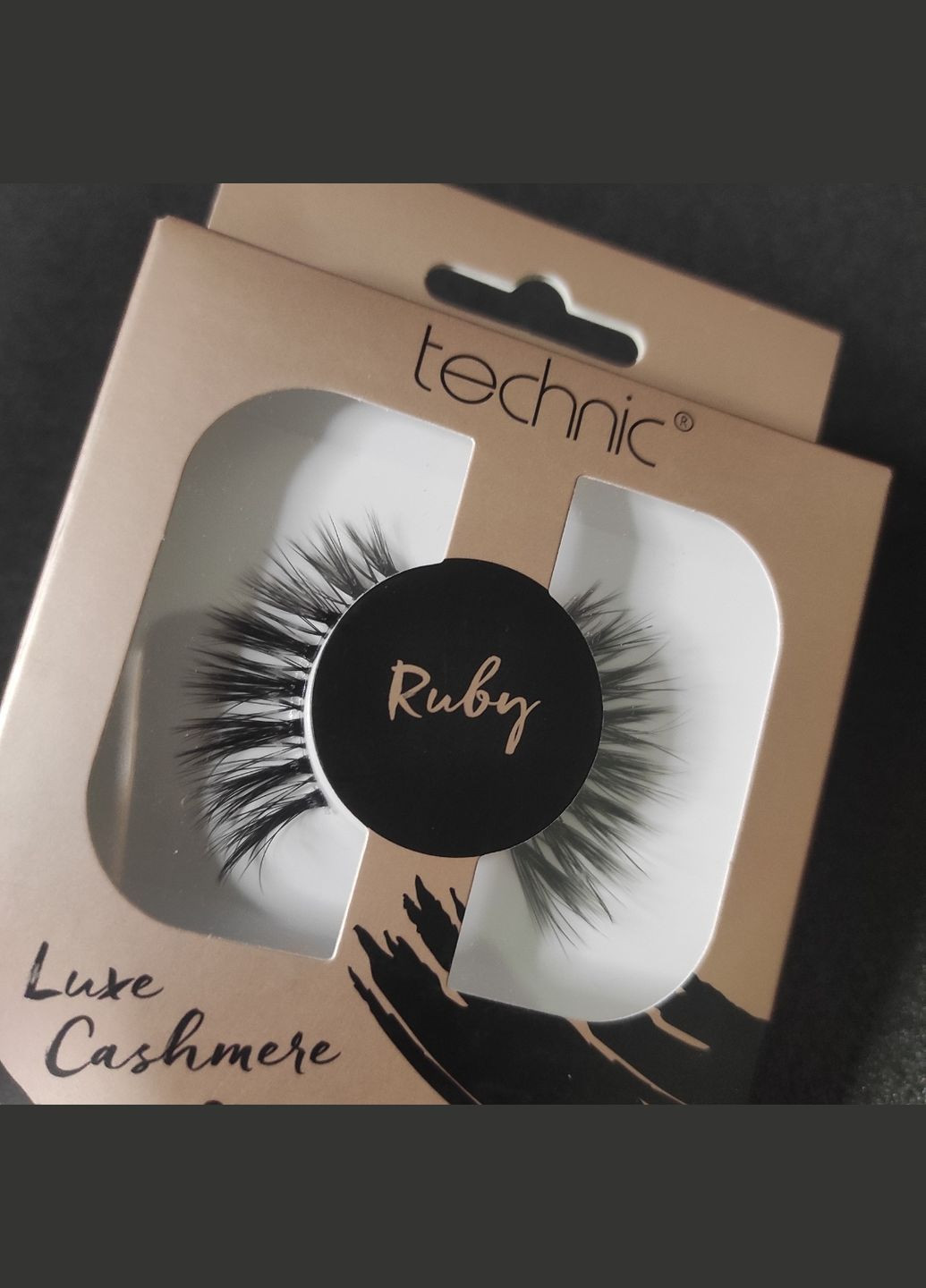 Накладные ресницы Cosmetics 3D False Eyelashes Luxe Cashmere - Ruby Technic (294335132)