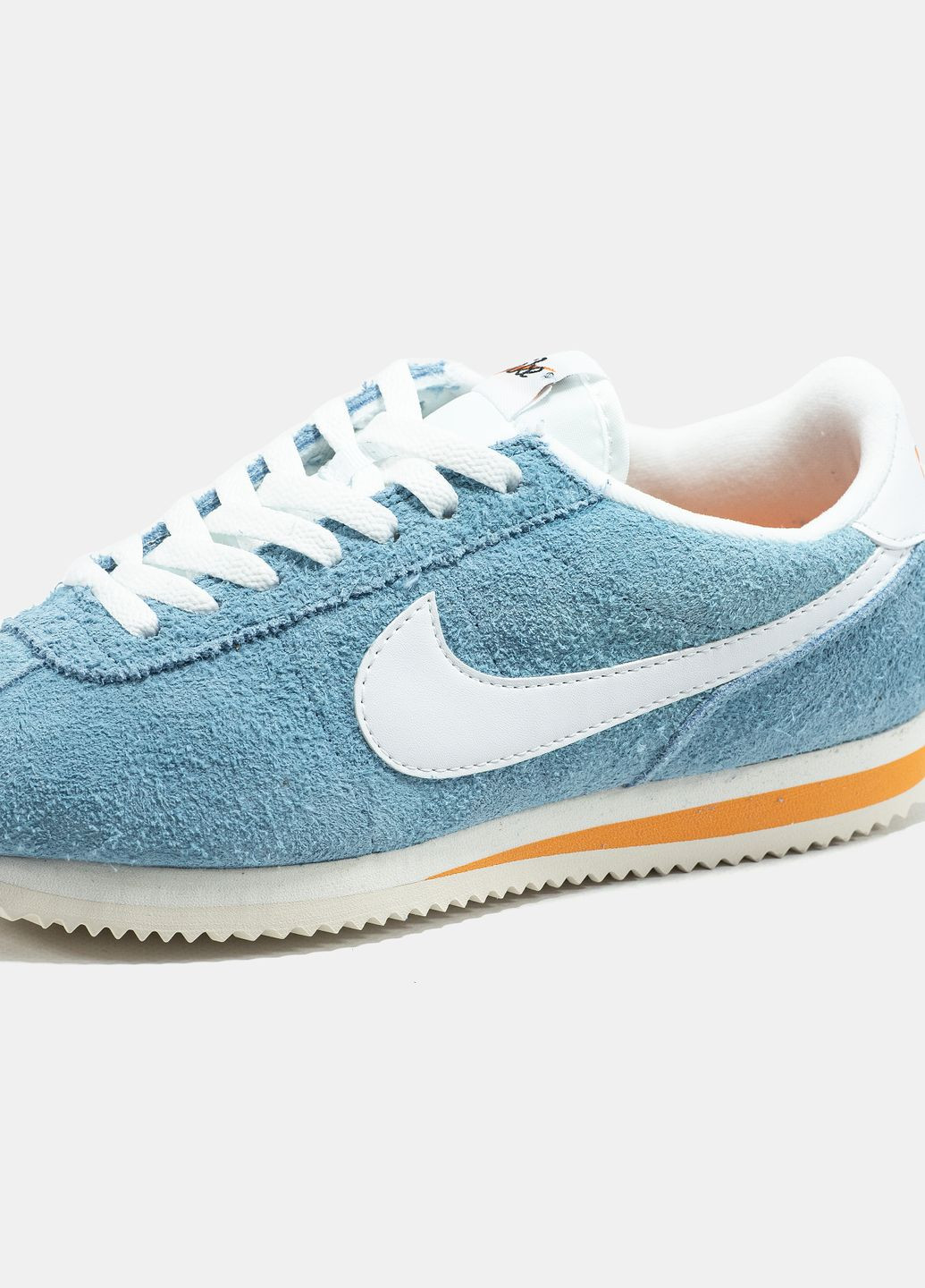 Кроссовки женские Nike Cortez Blue White | Найк Кортез синие No Brand синие демисезоны (335012307)