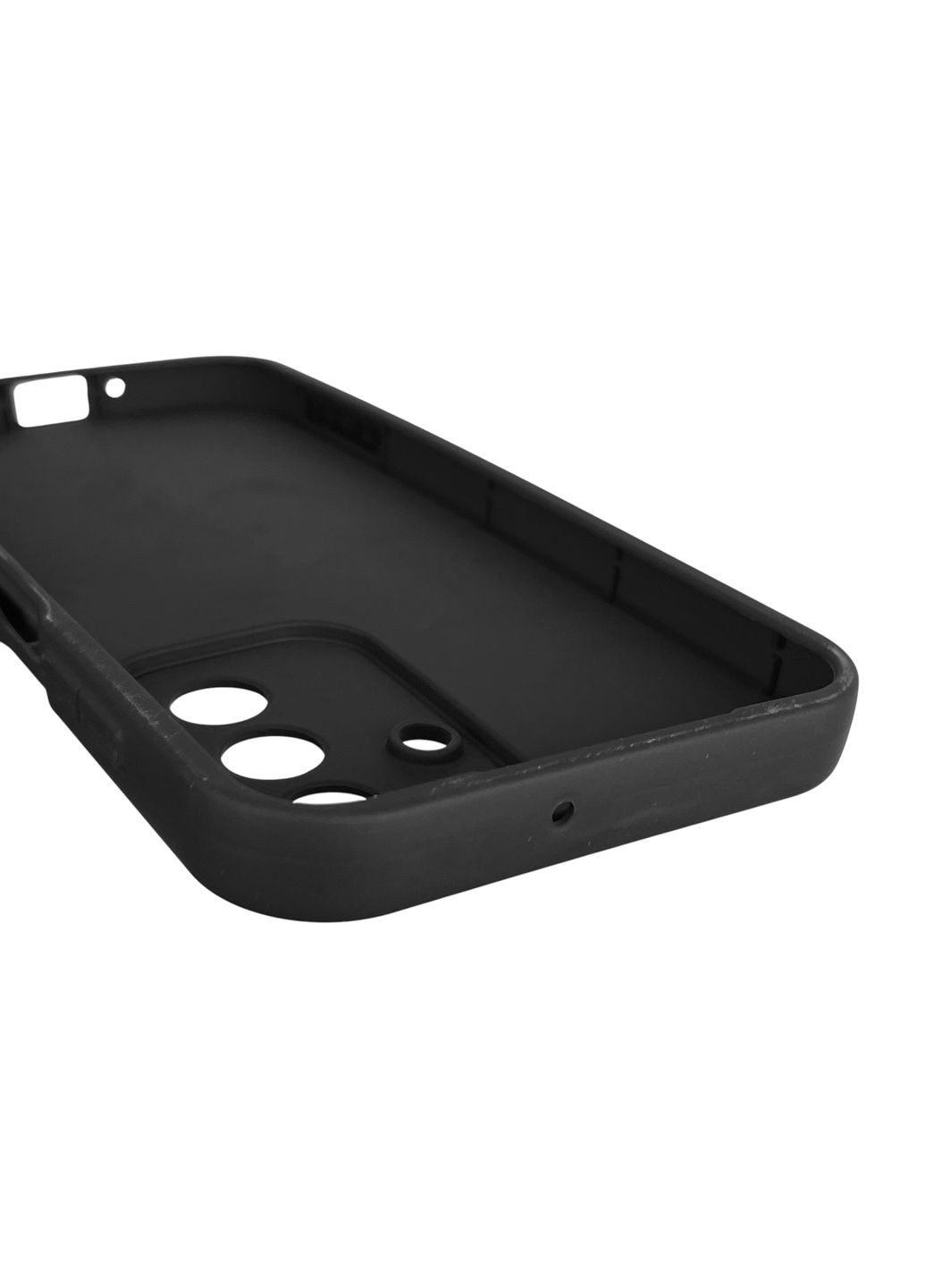 Чехол силиконовый Soft Touch с 3D принтом для Galaxy A26 (SM-A266) черный (Полная защита камеры) Samsung (371652946)