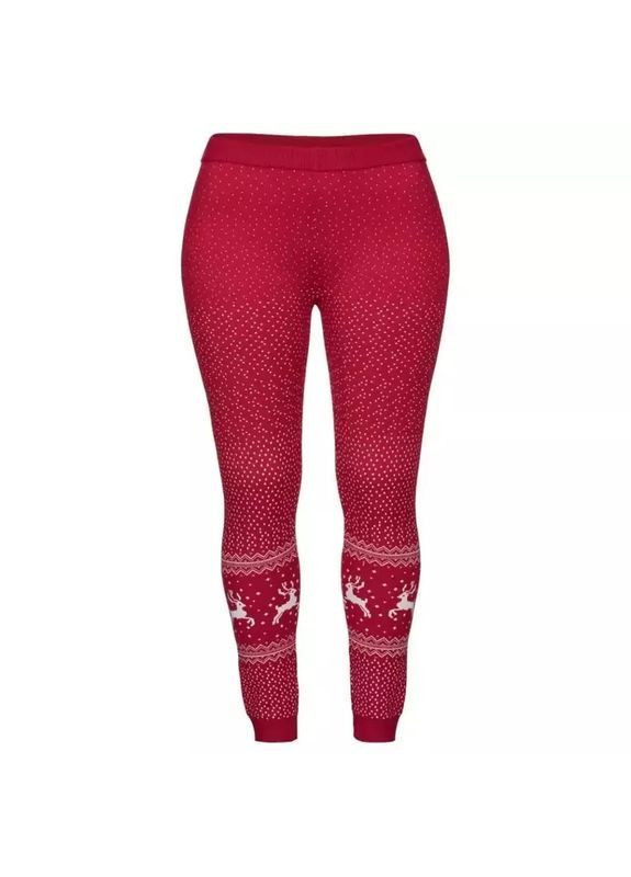 Теплые Новогодние лосины с рождественским принтом. Esmara Лосини (369474662)