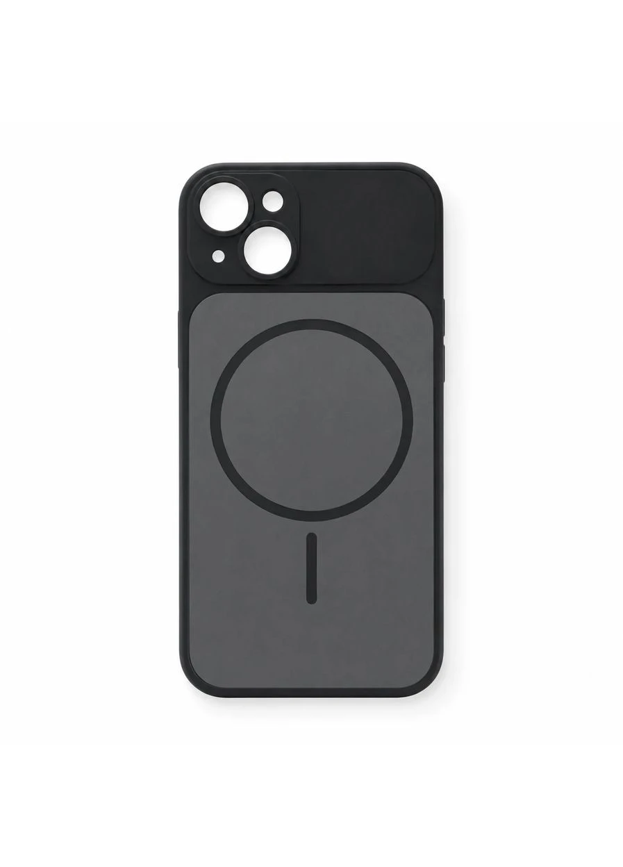 Чехол для смартфона накладка для Apple iPhone 13 силикон черный No Brand MAG COVER (401165885)
