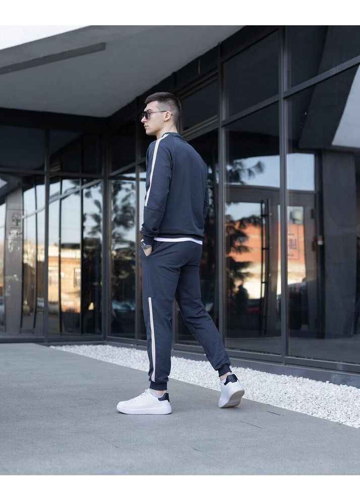 Темно-сірий демісезонний стильний костюм🔥 Luna