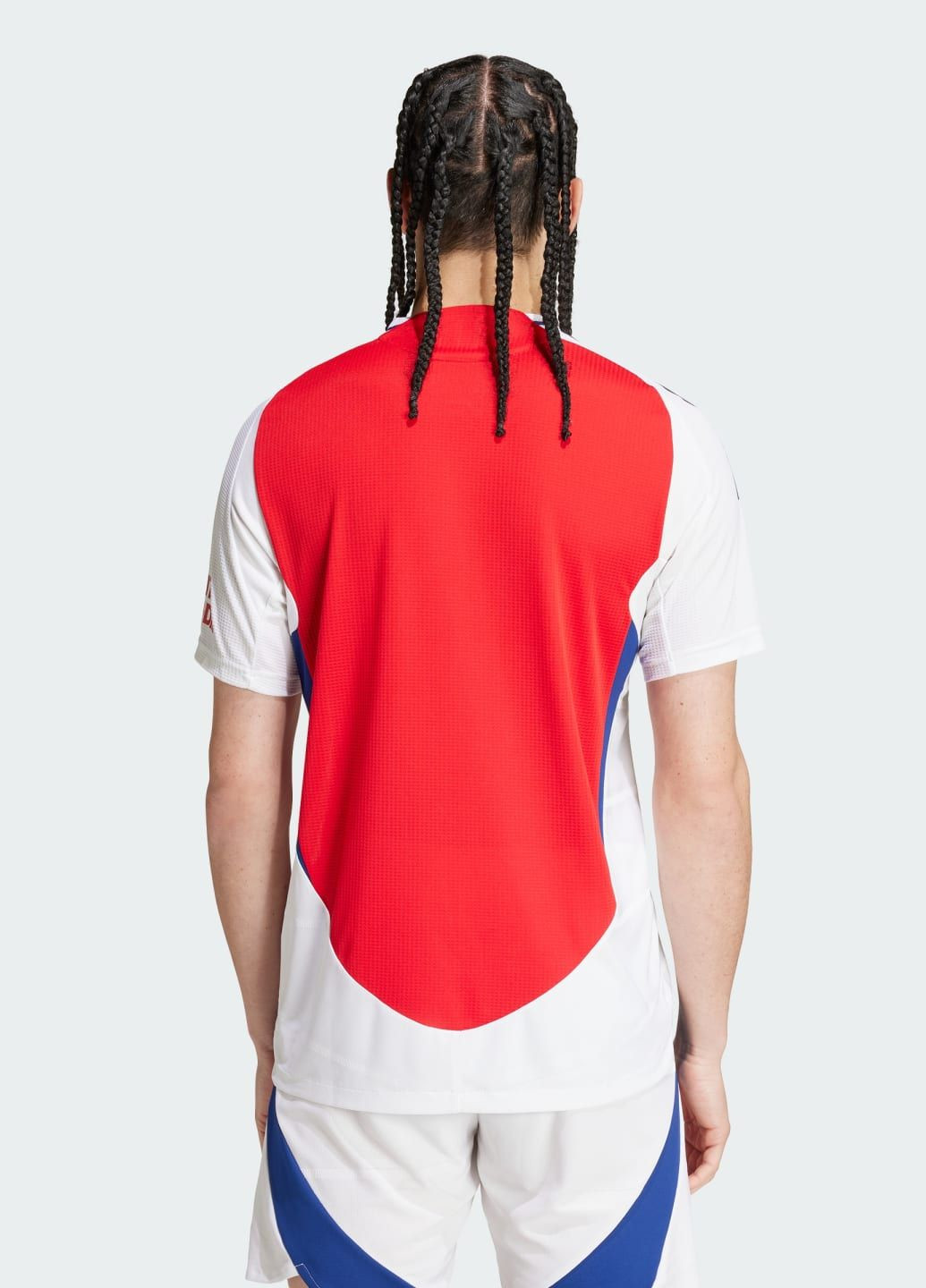 Красный демисезонный спортивный лонгслив adidas с логотипом