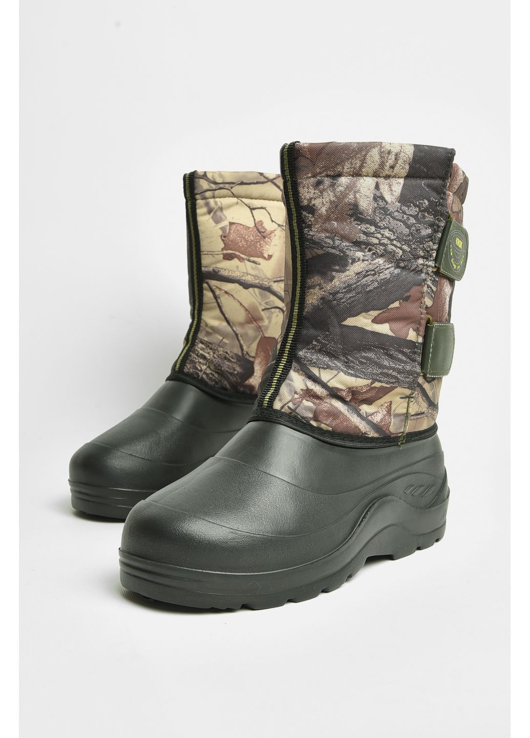 Дутики чоловічі піна зі з`ємною шкарпеткою чорного кольору Let's Shop (362556179)