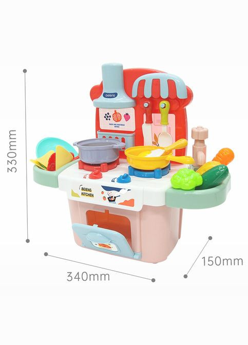 Детская кухня, красный () Beiens М2356red (331860664)