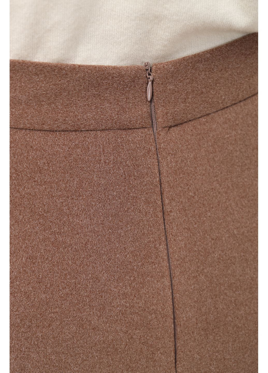 Спідниця трапеція жіноча колір темно-коричневий CB-00282909 Yuki (361305671)