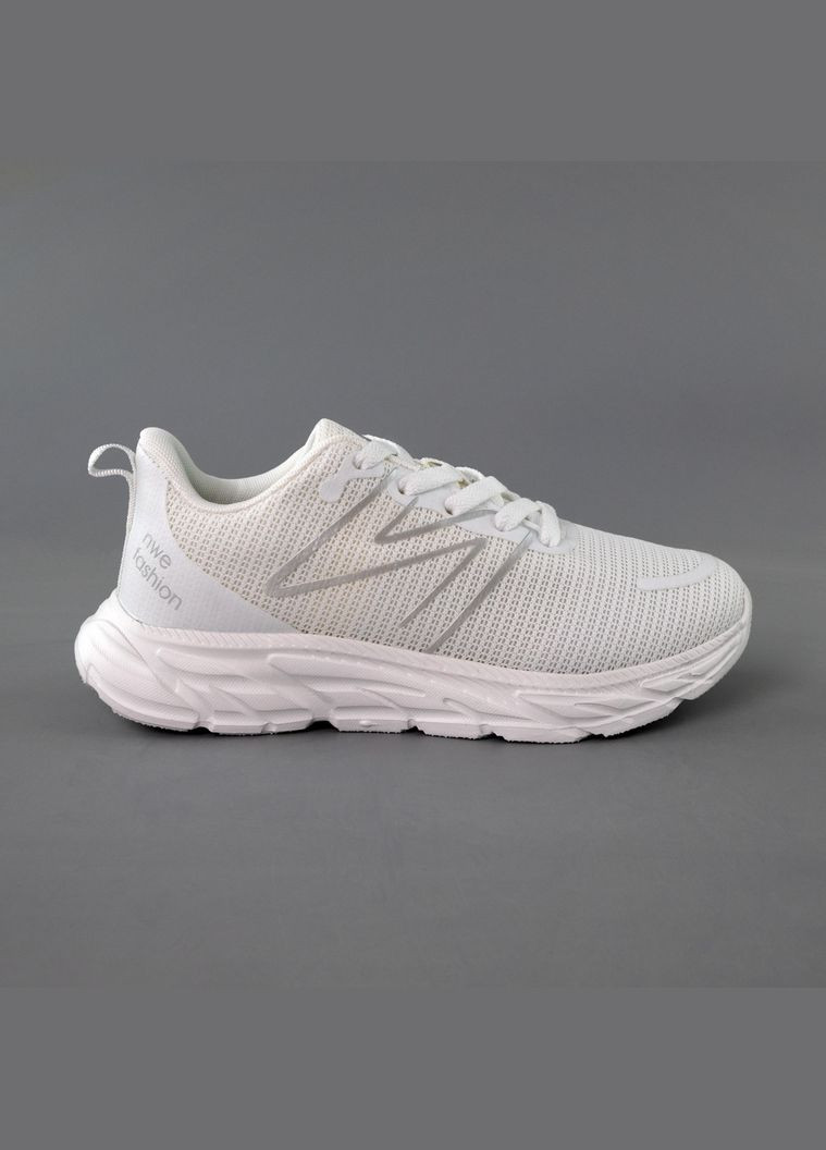 Кроссовки женские сетка Fashion белые (337179854)