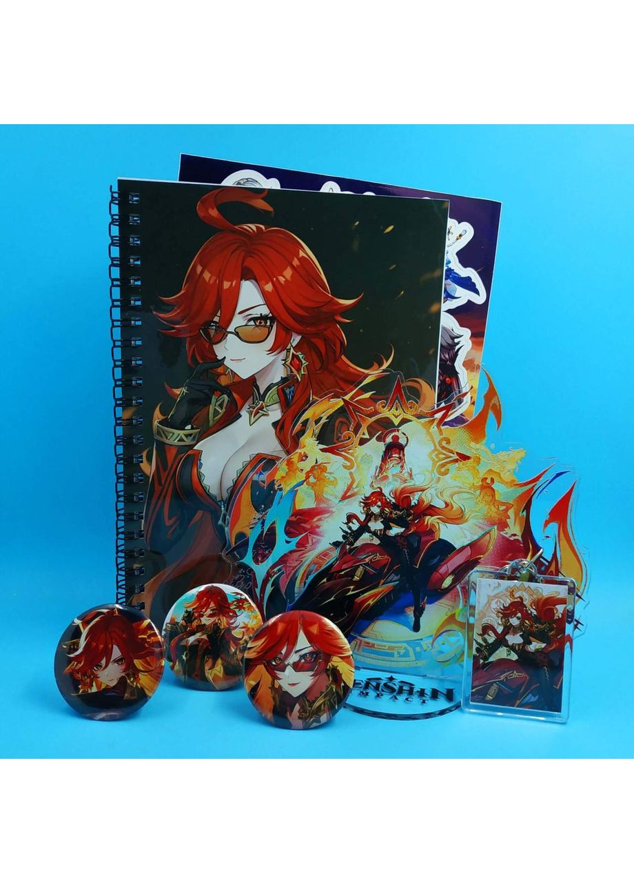 Колекційний Бокс Мавуіка із Геншин Імпакт Genshin Impact Mavuika No Brand (348358252)