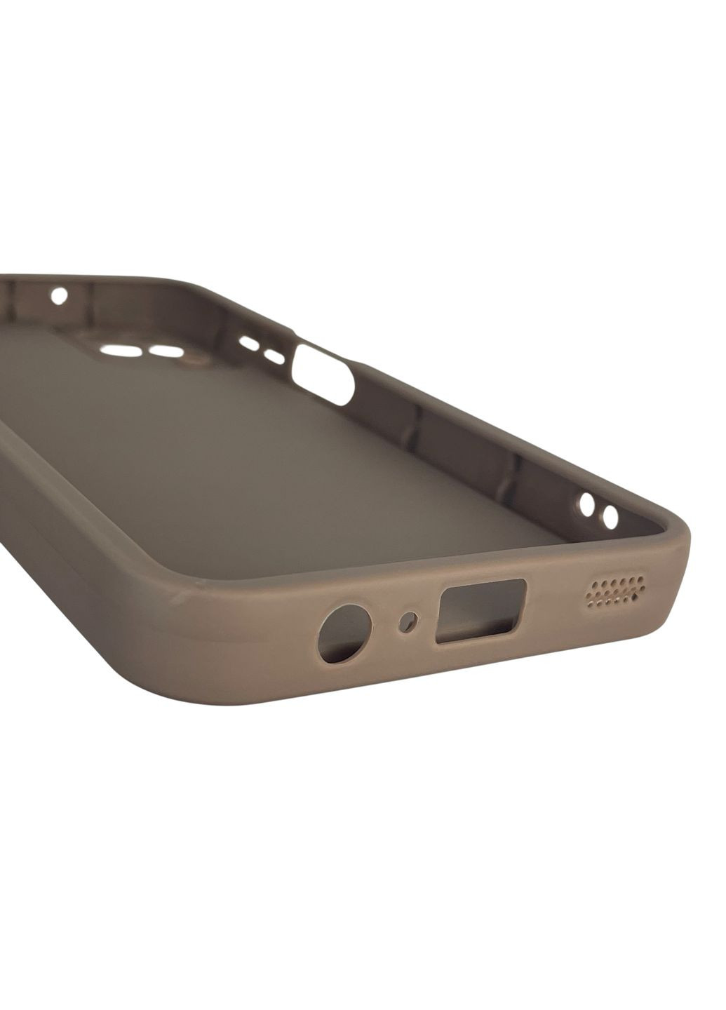 Чохол силіконовий Soft Touch для Galaxy M12 (SM-M127F) коричневий (Повний захист камери) Samsung (366390150)