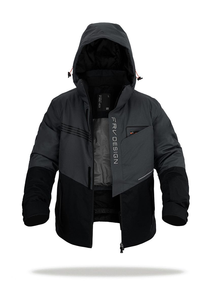 Гірськолижна куртка чоловіча AF 21786 сіра Freever (278634123)