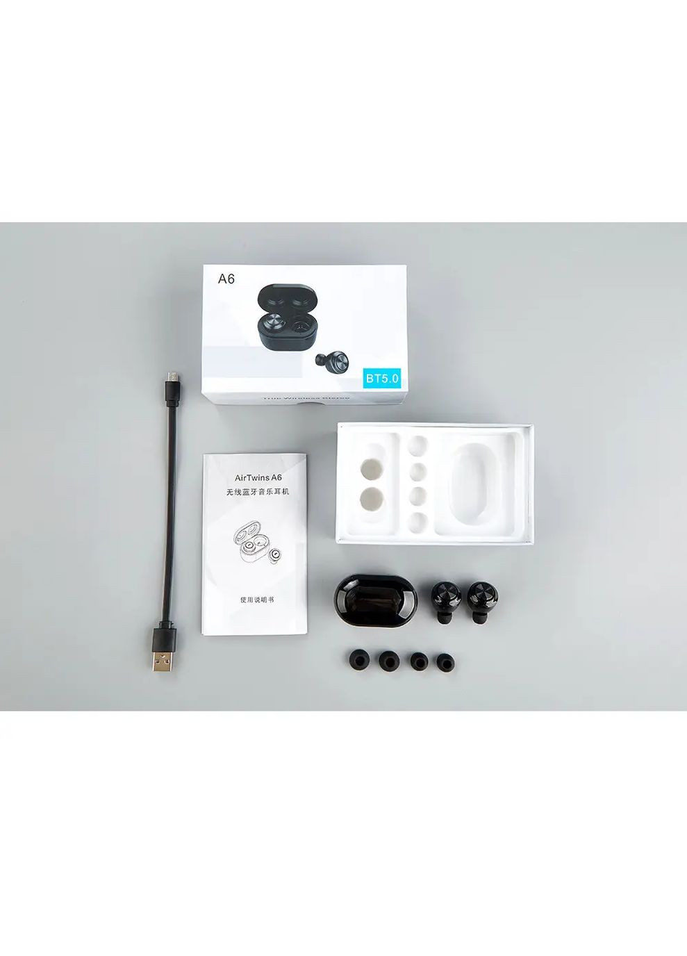 Бездротові навушники гарнітура А6 Bluetooth Digital (363832702)