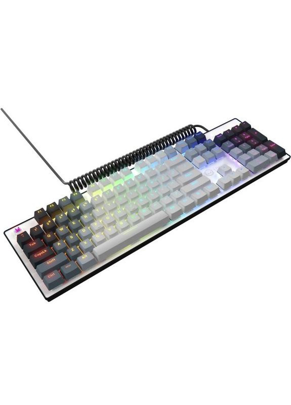 Клавиатура Azar 514 RGB EN/RU Gaming White (LRG-GK514W-UA) LORGAR (323094543)