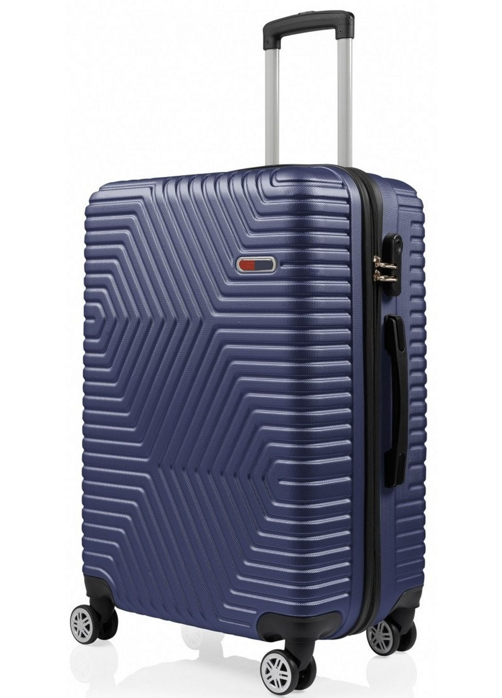 Пластиковый чемодан на колесах средний размер 70L 66х42х28 см GD Polo (289364869)