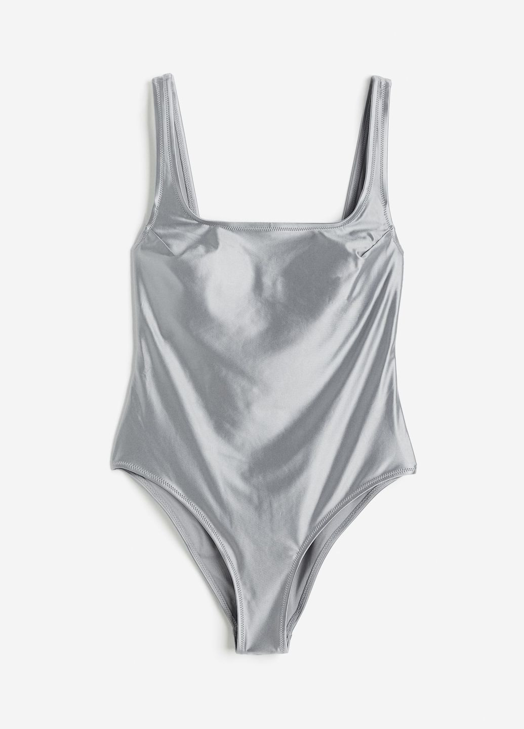 Срібний літній купальник H&M