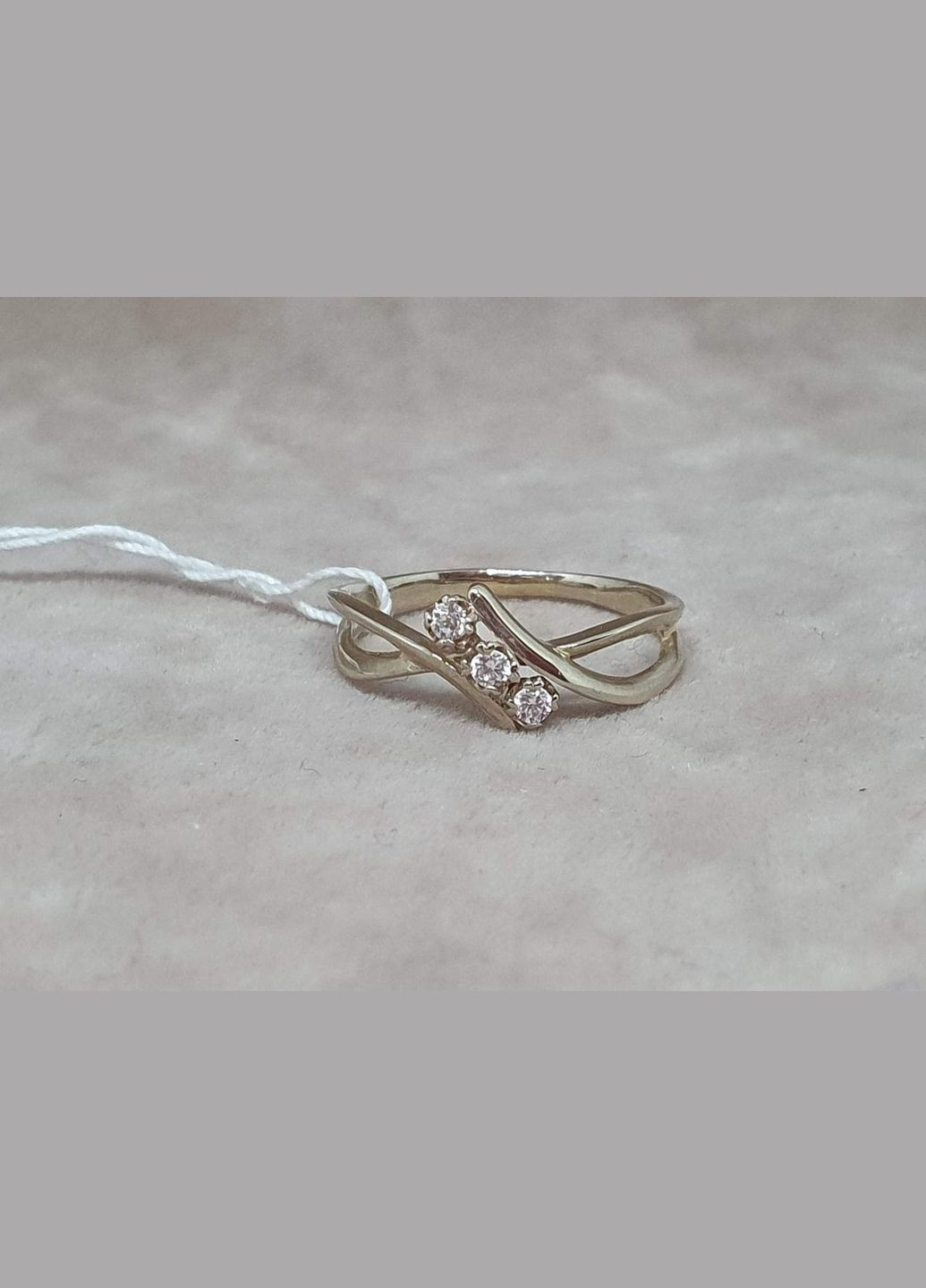 Золотое кольцо с фианитами. 3523562Б Гаразд (315786722)