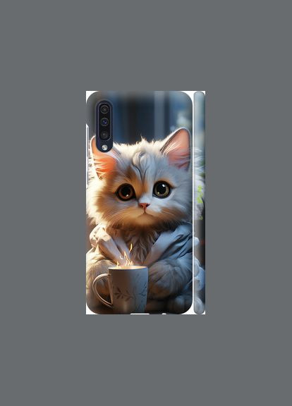 Чохол на Samsung Galaxy A50 2019 A505F Білий кіт "5646m-1668-2448" Endorphone (348092798)