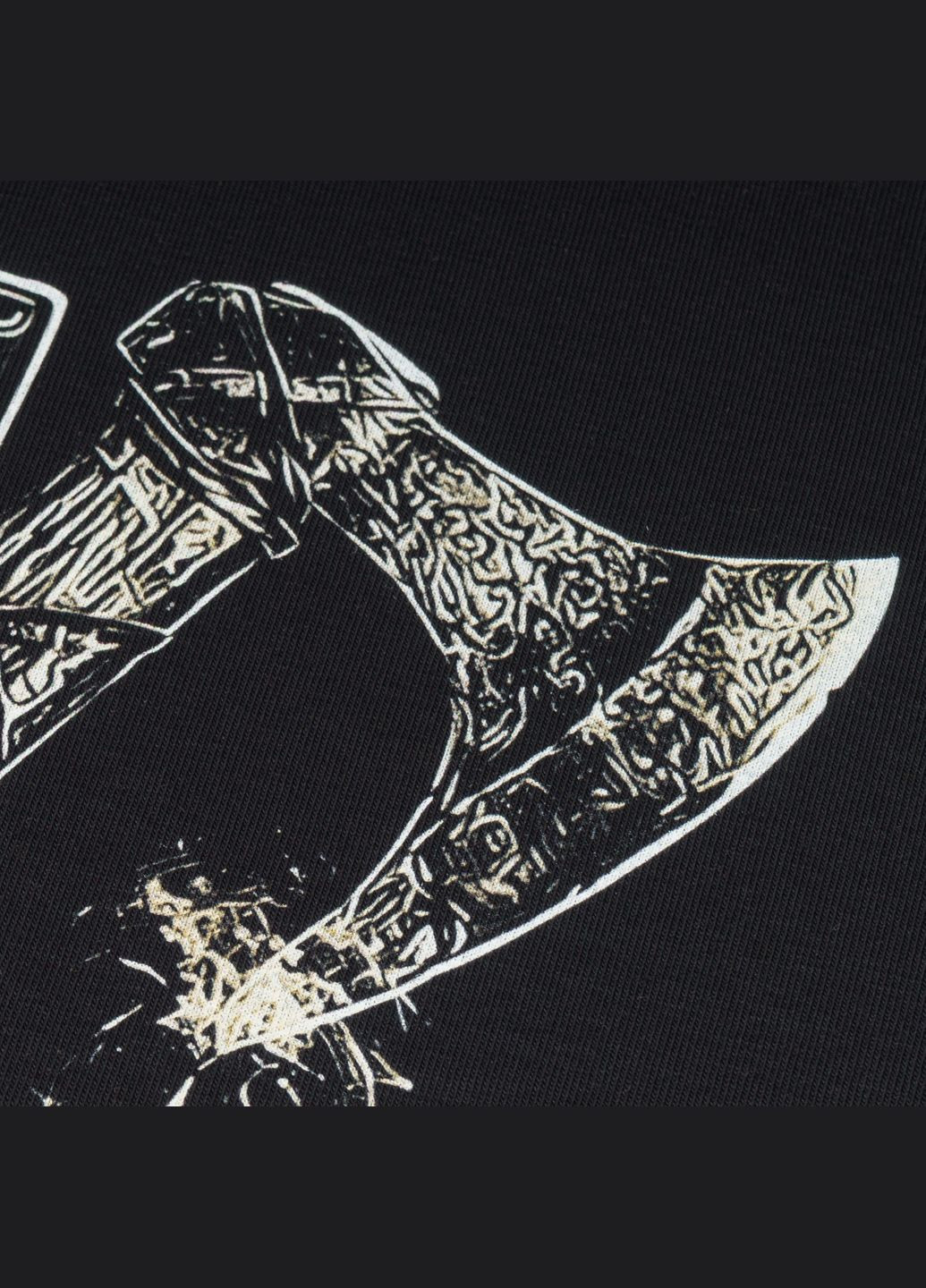 Футболка с рисунком Valhalla Logo Combat Black P1G (340051568)