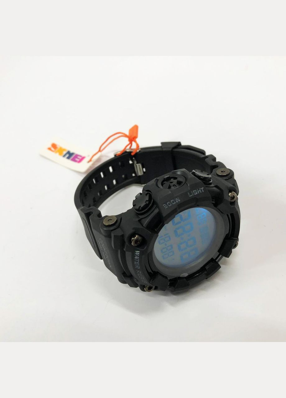 Годинник наручний чоловічий SKMEI 1968BKWT BLACK-WHITE, годинник армійський скмей. Колір: чорний з білим циферблатом No Brand (359474590)