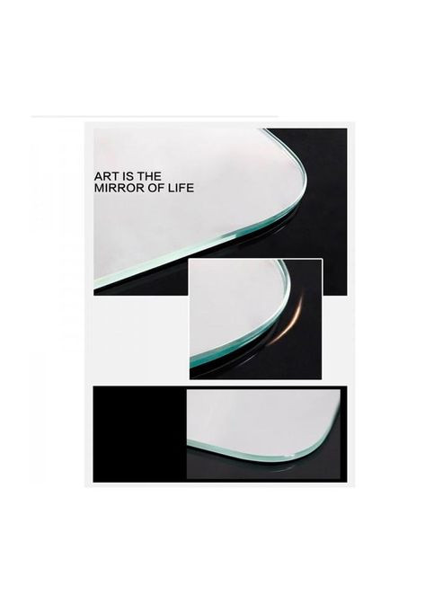 Зеркало LED DEM1014 75смх100см сенсорное включение + подогрев + часы/темп Dusel (316720440)