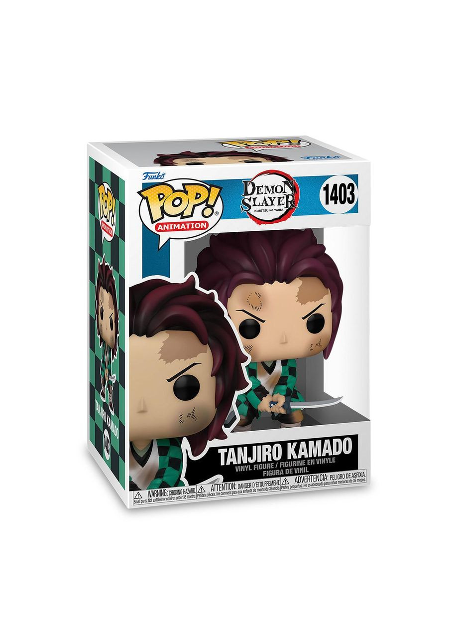 Фигурка Pop Фанко Поп Demon Slayer Tanjiro Kamada Рассекающий демонов Клинок Танджиро Камадо 10 см DS TK 1403 Funko (322633534)
