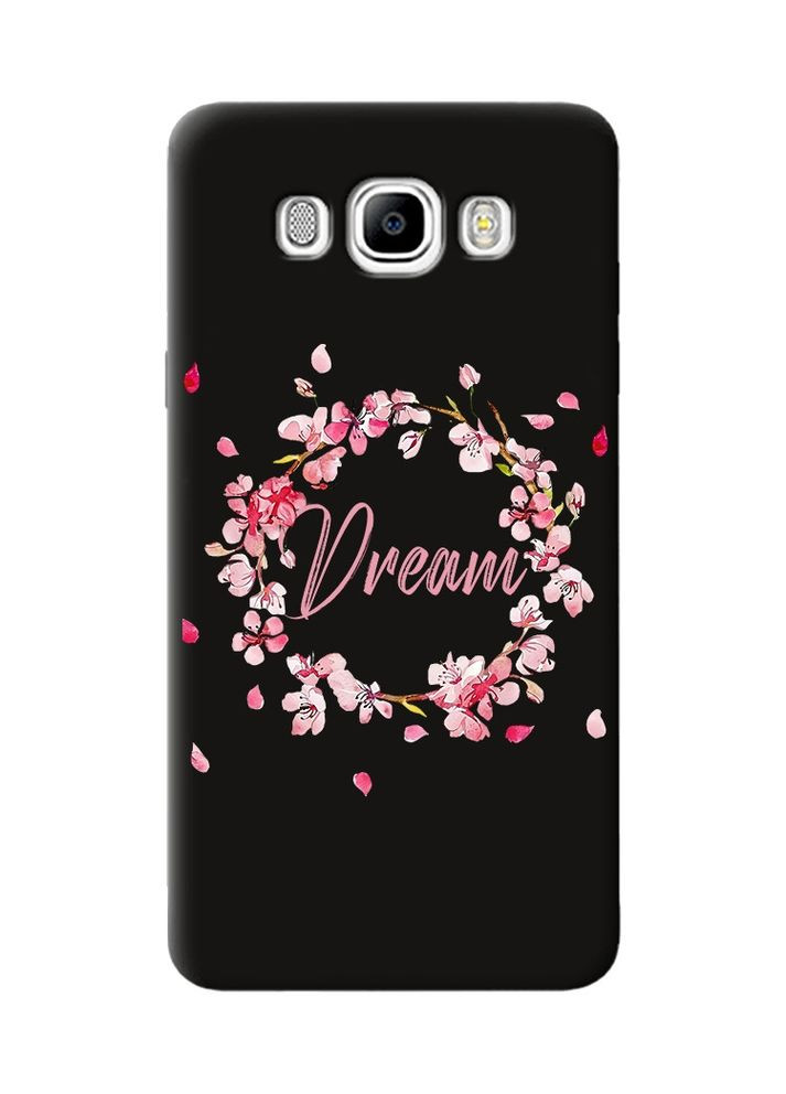 Матовый чехол на Samsung Galaxy J7(2016) J710:: Веночек из сакуры (принт 284) Creative (360709643)
