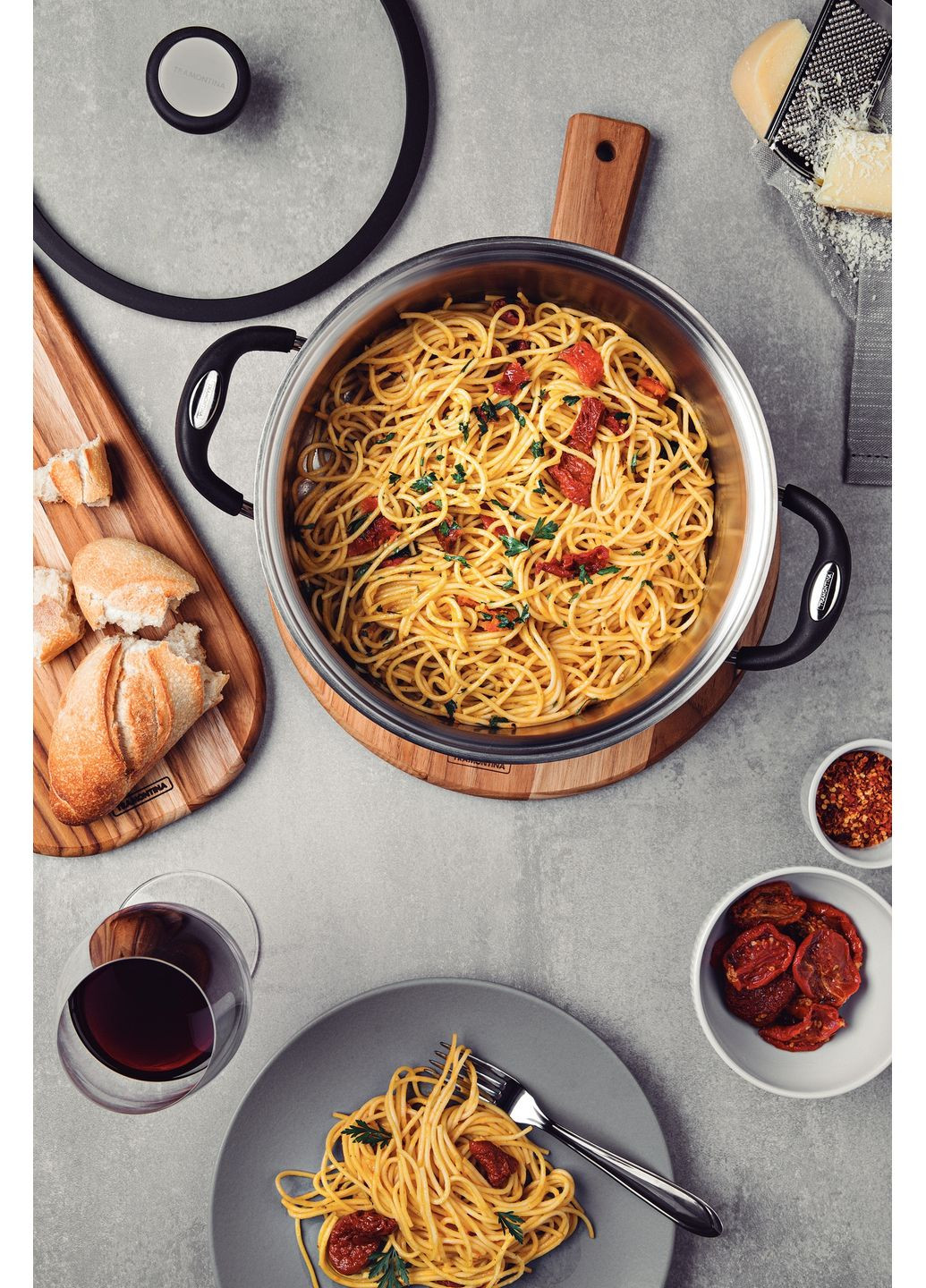 Каструля Solar silicone (2.8 л) 20 см (6358936) Tramontina (314747474)